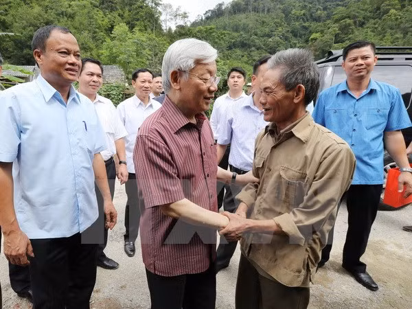 Dirigente partidista vietnamita visita provincia de Bac Kan ảnh 1