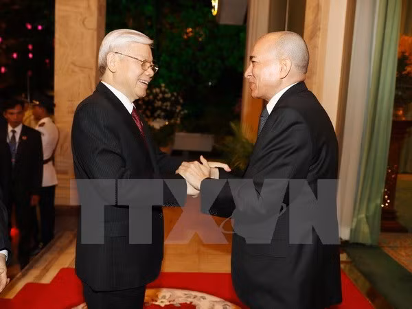 Emiten Vietnam y Camboya declaración conjunta ảnh 1 Emiten Vietnam y Camboya declaración conjunta ảnh 1