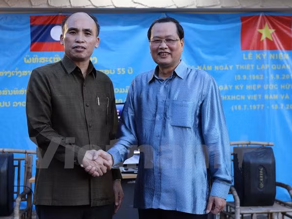 Embajadas de Vietnam y Laos en Singapur celebran encuentro de amistad ảnh 1