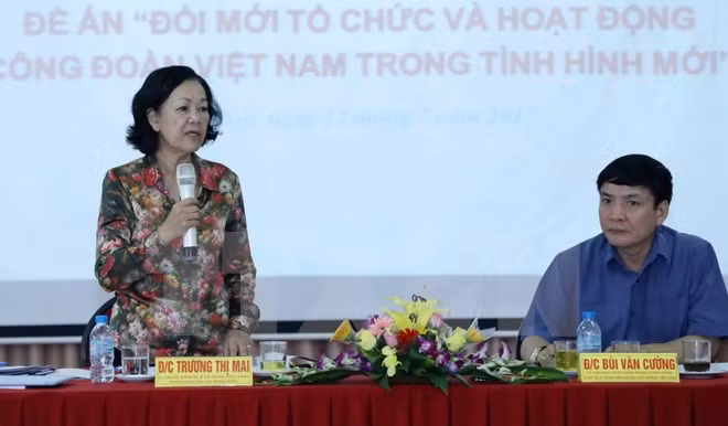 Evalúan en Vietnam proyecto de renovación de funcionamiento del Sindicato ảnh 1