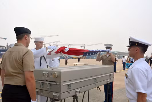 Repatrían restos de militar estadounidense ảnh 1