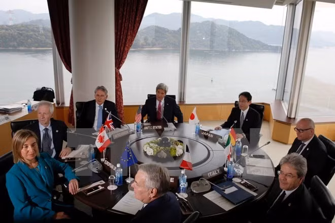 Cancilleres de G7 llaman a mantener seguridad marítima ảnh 1 Cancilleres de G7 llaman a mantener seguridad marítima ảnh 1