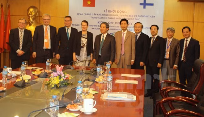 Vietnam moderniza sistema de pronósticos meteorológicos con asistencia finlandesa ảnh 1 Vietnam moderniza sistema de pronósticos meteorológicos con asistencia finlandesa ảnh 1