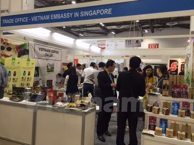 Empresas vietnamitas de café expanden mercados asiáticos a través de Singapur ảnh 1 Empresas vietnamitas de café expanden mercados asiáticos a través de Singapur ảnh 1
