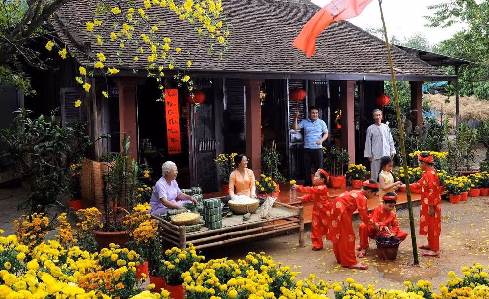 Tet, fiesta para reuniones familiares ảnh 1