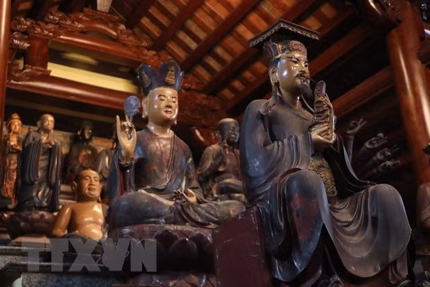 Hai Duong: Arquitectura única de pagoda de Dong Nien ảnh 1