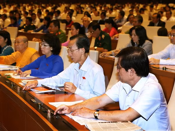 Parlamentarios vietnamitas preocupados por deuda pública y presupuesto ảnh 1