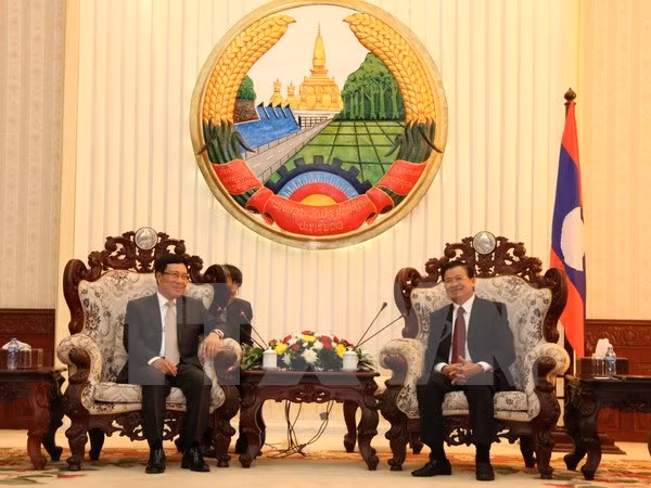 Robustecen Vietnam y Laos lazos tradicionales ảnh 1