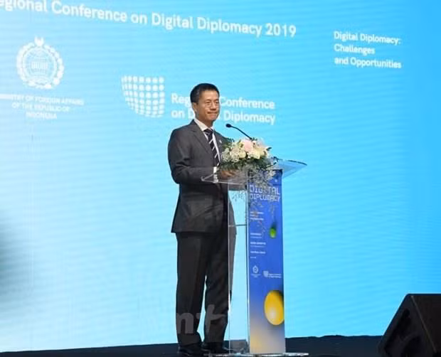 Asiste Vietnam a la Conferencia regional sobre diplomacia digital en Indonesia ảnh 1