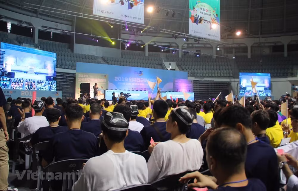 Participa Vietnam en Festival de trabajadores extranjeros en Corea del Sur ảnh 1 Participa Vietnam en Festival de trabajadores extranjeros en Corea del Sur ảnh 1