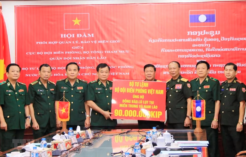  Proyectan Vietnam y Laos fomentar la cooperación en asuntos fronterizos ảnh 1