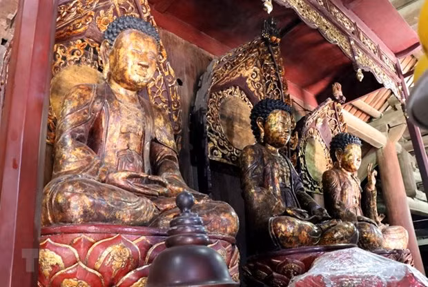 Pagoda de But Thap, hogar de cuatro tesoros de Vietnam ảnh 1