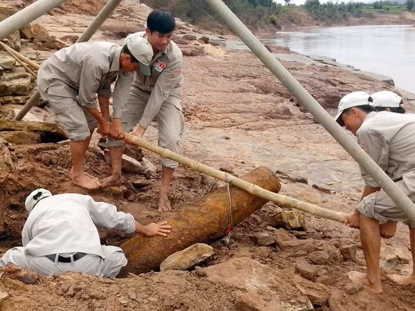Promueven apoyo a víctimas de bombas en Vietnam ảnh 1 Promueven apoyo a víctimas de bombas en Vietnam ảnh 1