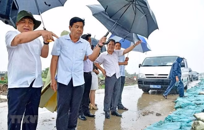 Urge prevención de la erosión costera en extremo sur de Vietnam ảnh 1