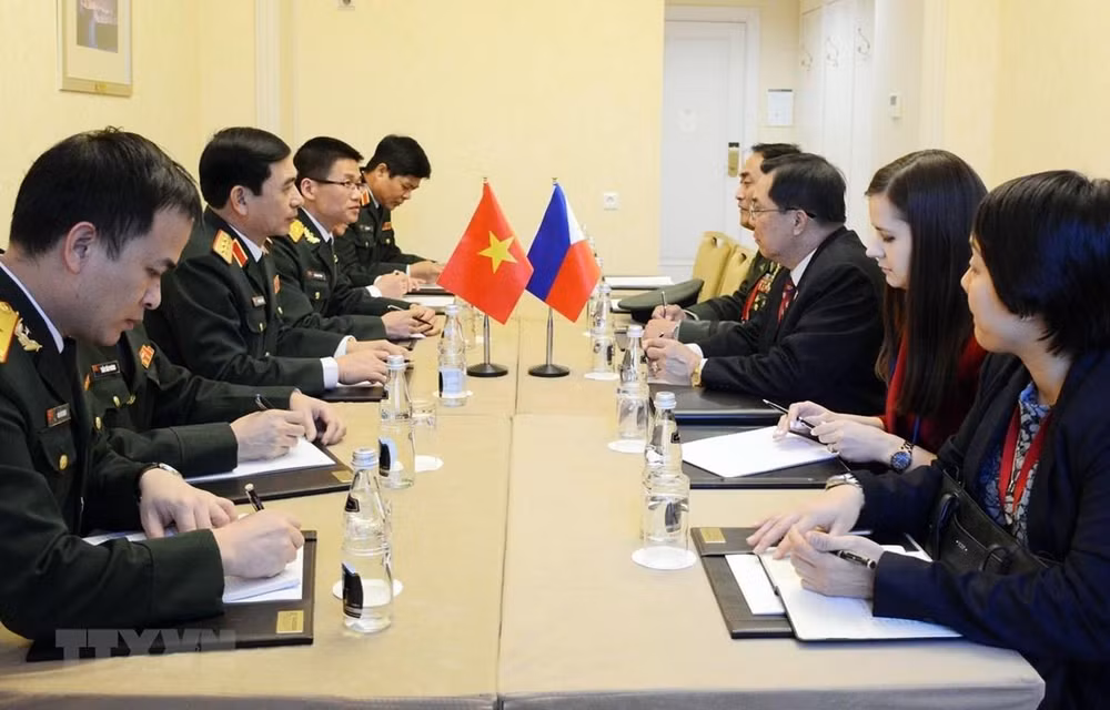 Realizan Vietnam y Filipinas cuarto diálogo sobre políticas de defensa ảnh 1