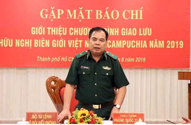 Estrechan colaboración tropas guardafronteras de Vietnam y Camboya ảnh 1