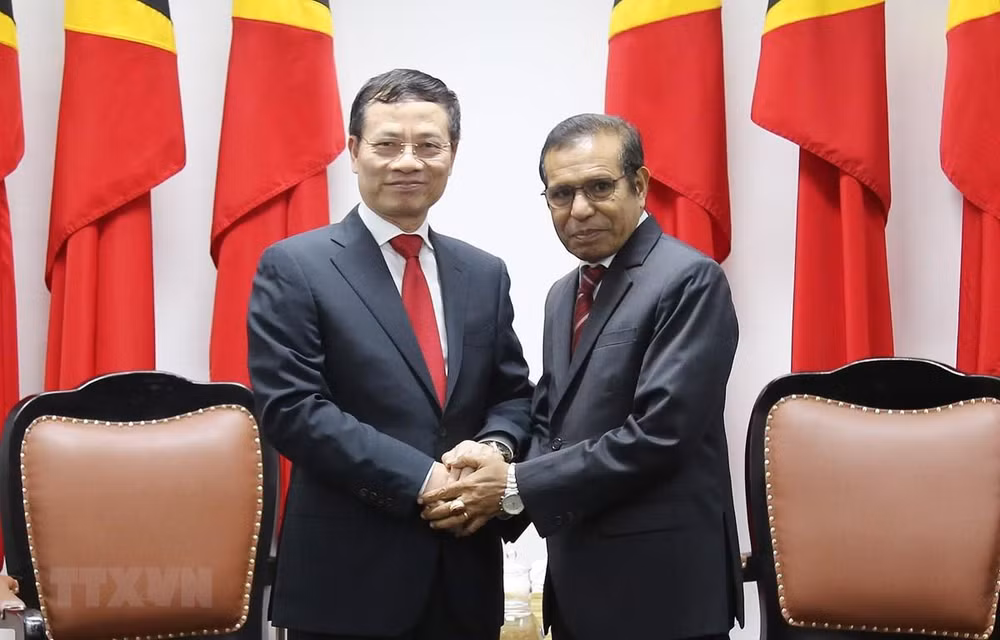 Enviado especial del premier vietnamita asiste al aniversario del referéndum de Timor Oriental ảnh 1