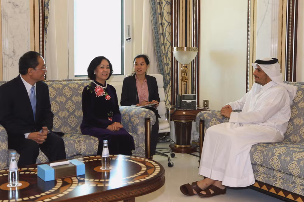 Califican líderes de Qatar a Vietnam como socio importante ảnh 1