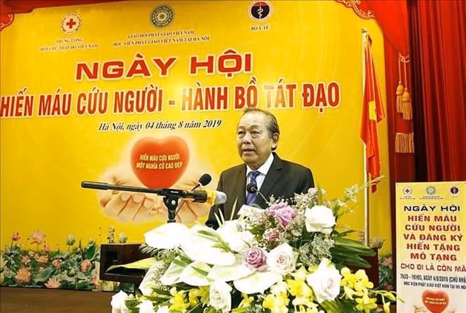Se unen seguidores budistas vietnamitas a campaña de donación de sangre y órganos ảnh 1 Se unen seguidores budistas vietnamitas a campaña de donación de sangre y órganos ảnh 1