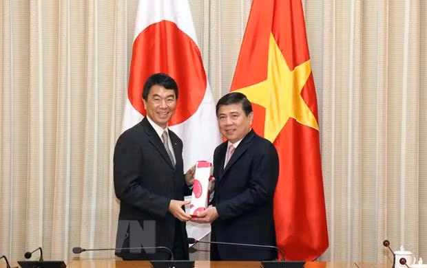 Ciudad Ho Chi Minh fortalece cooperación con prefectura japonesa de Miyaki ảnh 1