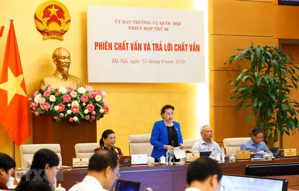 Inicia Comité Permanente del Parlamento vietnamita sesiones de interpelación ảnh 1