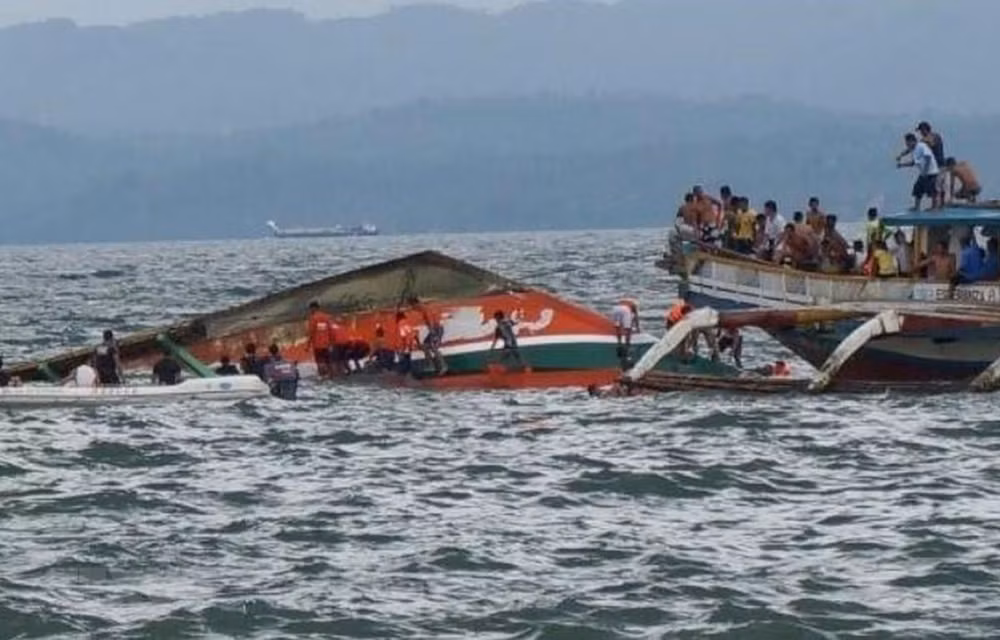 Reportan en Filipinas decenas de muertos por naufragio ảnh 1 Reportan en Filipinas decenas de muertos por naufragio ảnh 1