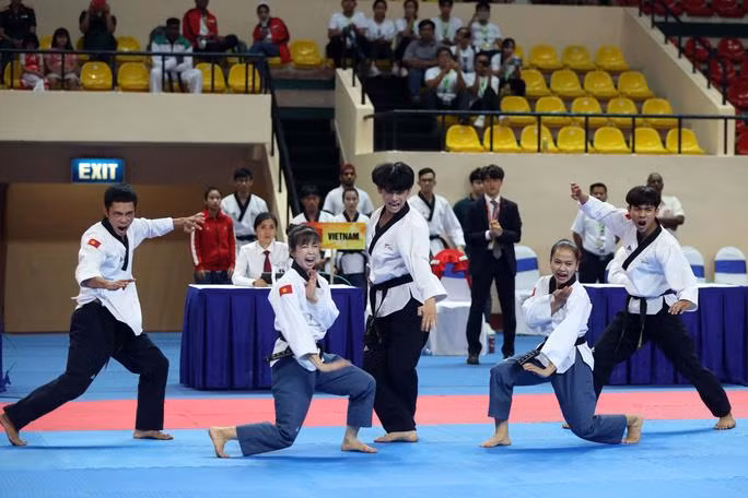 Vietnam cosecha 35 medallas de oro en campeonato regional de taekwondo ảnh 1