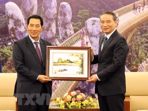 Vicepresidente de Asamblea Nacional de Laos visita Da Nang ảnh 1