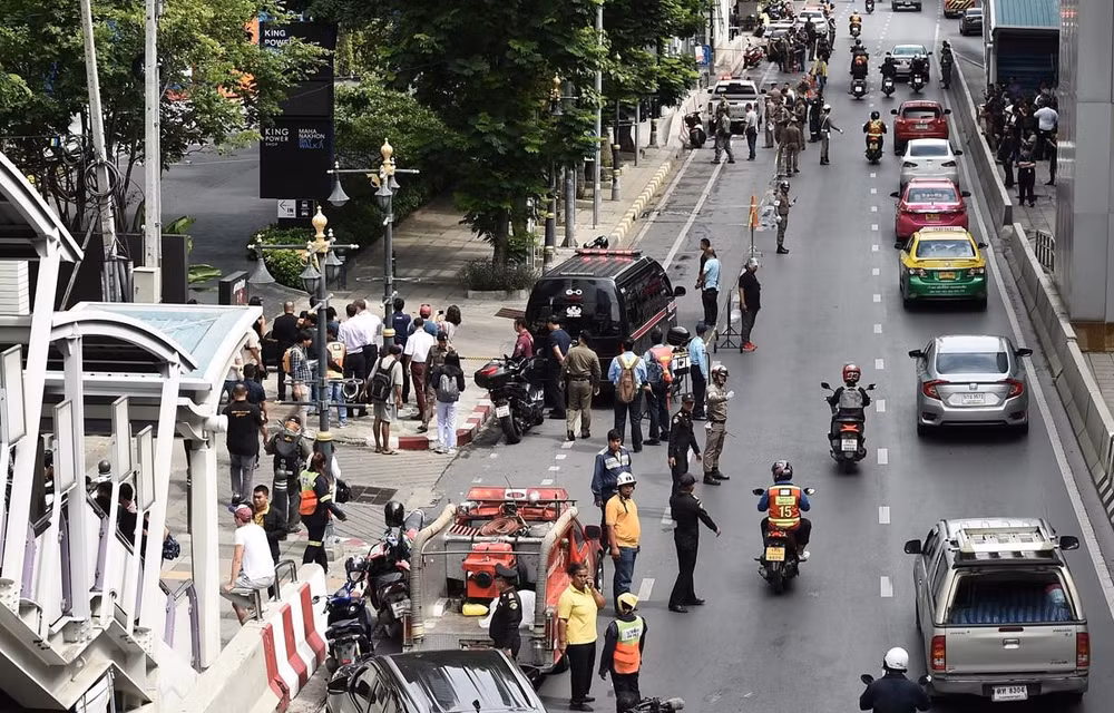 Capturan a sospechosos autores de atentados con bombas en Bangkok ảnh 1
