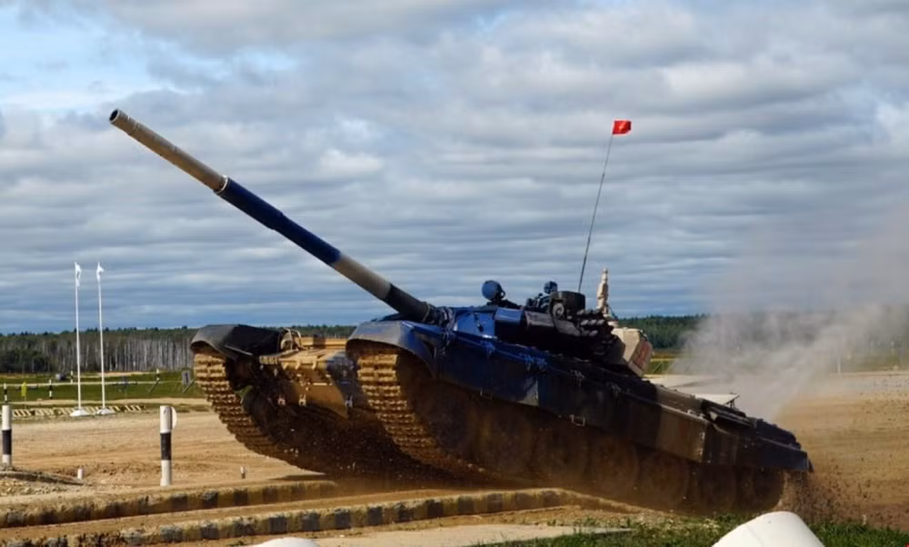 Ocupa Vietnam el segundo lugar en biatlón de tanques durante Juegos Militares Internacionales ảnh 1