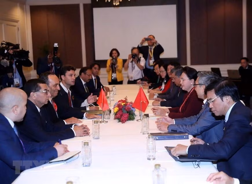 Presidenta del Parlamento vietnamita se reúne con su homólogo marroquí ảnh 1 Presidenta del Parlamento vietnamita se reúne con su homólogo marroquí ảnh 1