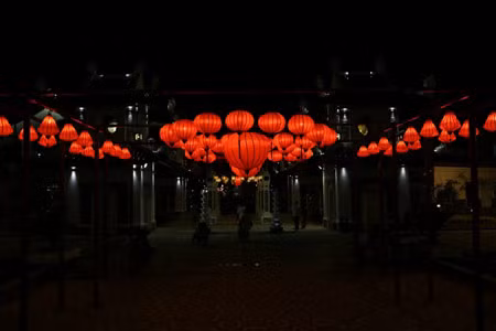 Vía de farolillos más larga de Vietnam saluda fiesta otoñal ảnh 5