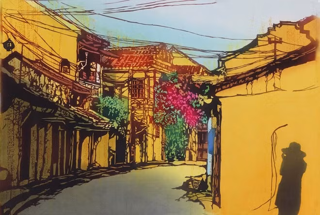 Pinturas de artista japonesa presentan un Vietnam en miniatura ảnh 1 Pinturas de artista japonesa presentan un Vietnam en miniatura ảnh 1