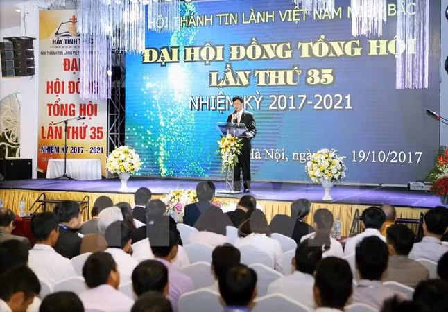 Celebración de Asamblea de Confederación Protestante, muestra de libertad religiosa en Vietnam ảnh 1