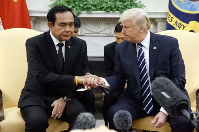 Donald Trump aboga por mejorar relaciones comerciales con Tailandia ảnh 1