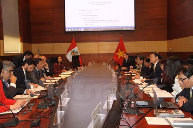 Efectuada primera Reunión de Comisión Intergubernamental Perú-Vietnam ảnh 1