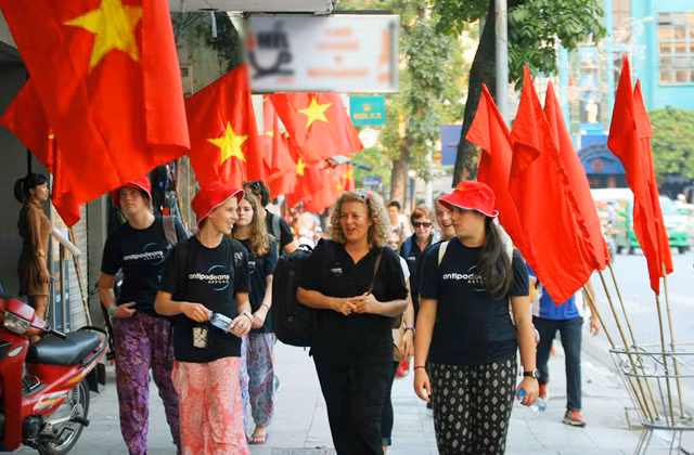 Hanoi recibió a 321 mil turistas extranjeros en septiembre ảnh 1