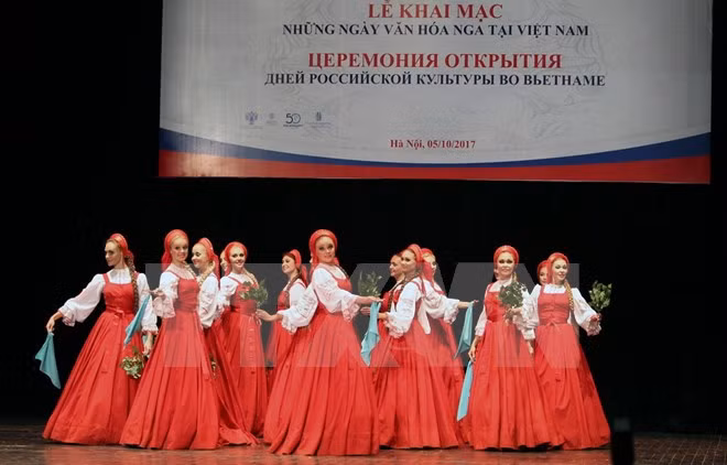Comienza jornadas de la Cultura rusa en Vietnam ảnh 1 Comienza jornadas de la Cultura rusa en Vietnam ảnh 1