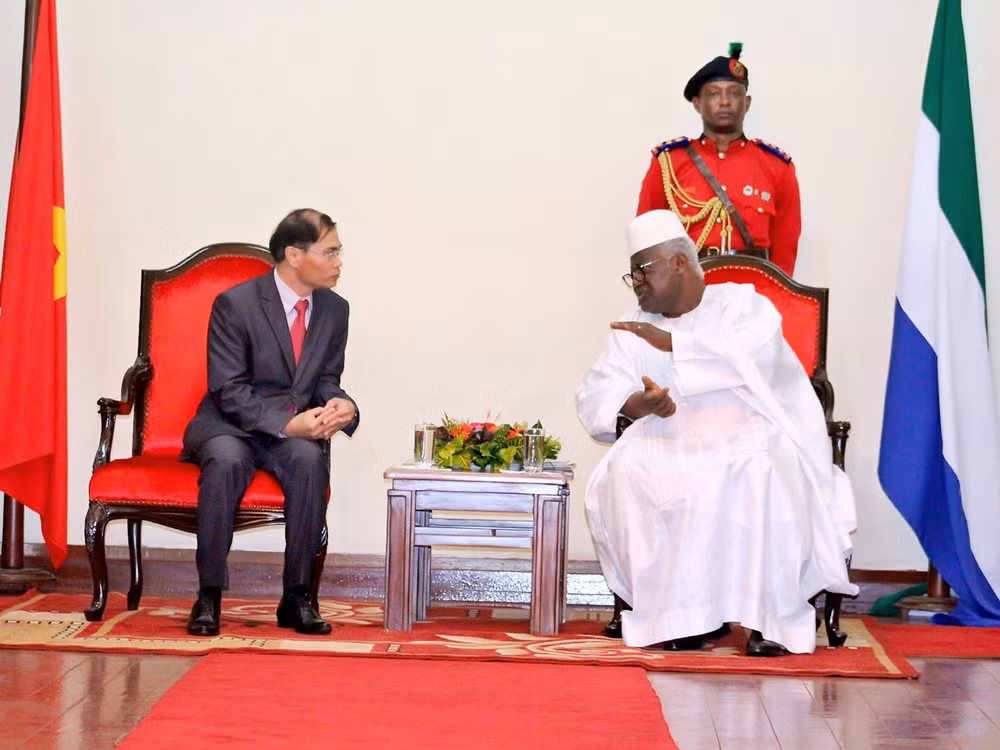Vietnam y Sierra Leona fortalecen cooperación multifacética ảnh 1