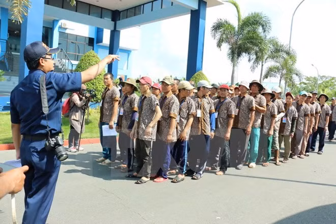 Indonesia libera a 239 pescadores vietnamitas ảnh 1