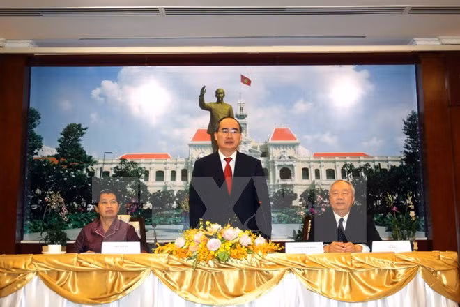 Ciudad Ho Chi Minh orgullosa de sus contribuciones a vínculos entre Vietnam y Camboya ảnh 1