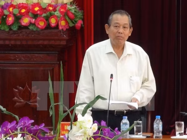 Vicepremier vietnamita reitera determinación en lucha anticorrupción ảnh 1