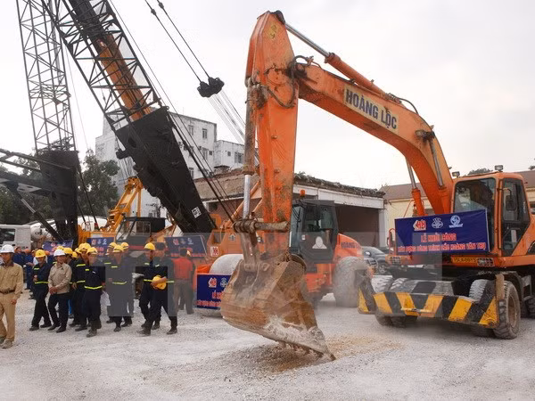 Ha Giang construye nuevo puente para aliviar atasco del tráfico ảnh 1 Ha Giang construye nuevo puente para aliviar atasco del tráfico ảnh 1