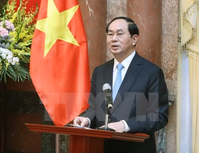 Presidente exhorta a fomentar marcas comerciales de Vietnam ảnh 1 Presidente exhorta a fomentar marcas comerciales de Vietnam ảnh 1