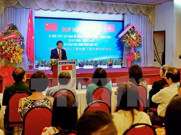 Celebran en Ciudad Ho Chi Minh aniversario de nexos Vietnam- China ảnh 1