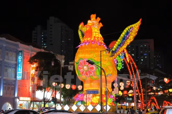 Vietnamitas en Taiwán celebran nuevo año lunar 2017 ảnh 1