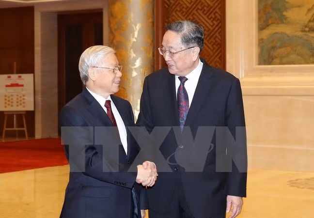 Jefe de Conferencia Consultiva Política del Pueblo Chino resalta amistad con Vietnam ảnh 1