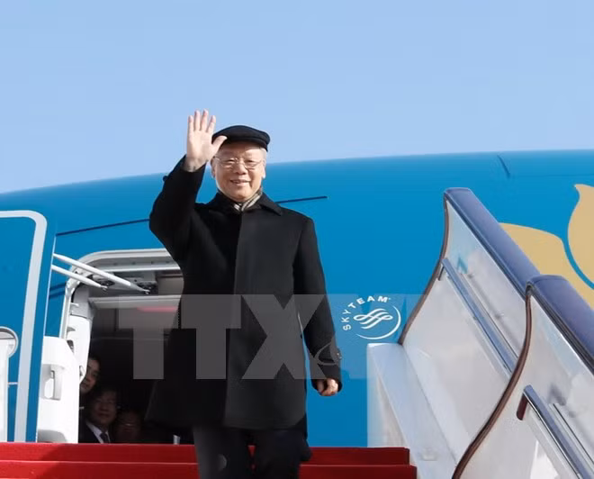 Destacan importancia de visita a China de líder partidista de Vietnam ảnh 1 Destacan importancia de visita a China de líder partidista de Vietnam ảnh 1