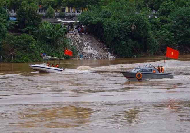 Localidades fronterizas de Vietnam y China realizan patrullaje conjunto ảnh 1