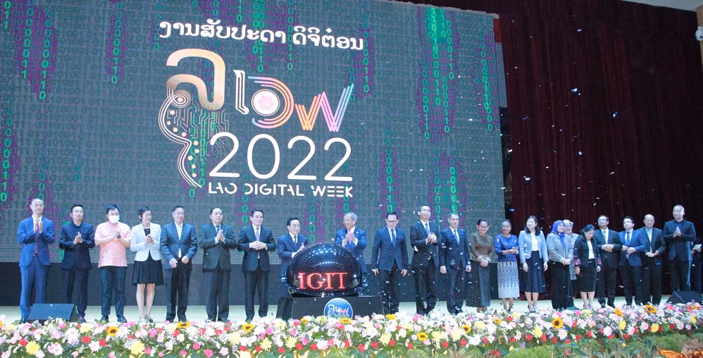 Laos promueve productos y servicios digitales ảnh 1